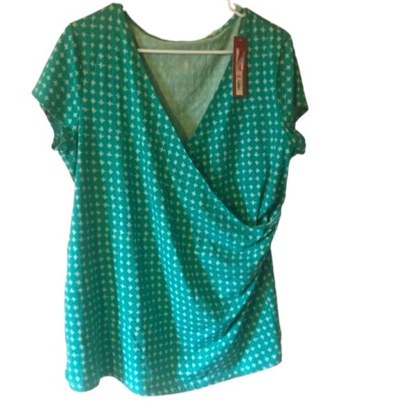 Plus size wrap style top - Picture 1 of 1